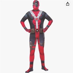 Men’s Rubies Second Skin Deadpool Costume